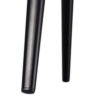 Silla de comedor de tela 58 x 62 x 82 cm antracita/negro