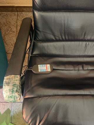Sillón de masaje negro