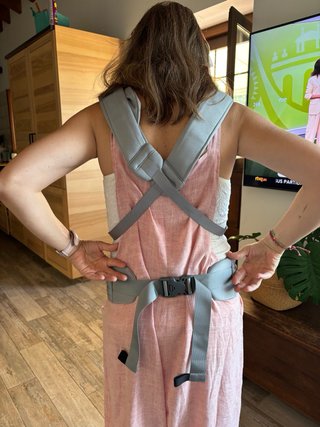Mochila BeSafe grisbpara bebé