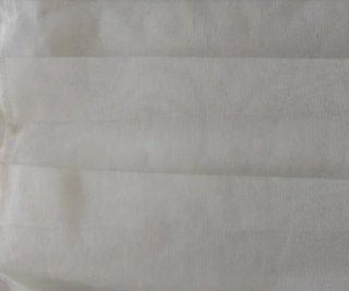 Cancán Vestido Talla M Blanco con aro extraíble