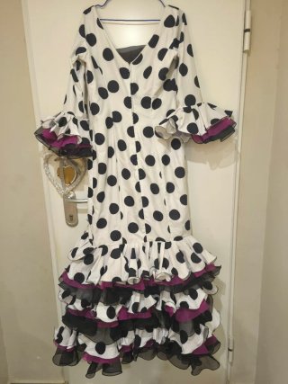 Traje Flamenca Gitana Sevillana