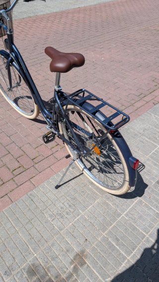 Bicicleta Urbana Clásica 28 Azul Oscuro