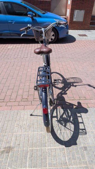 Bicicleta Urbana Clásica 28 Azul Oscuro
