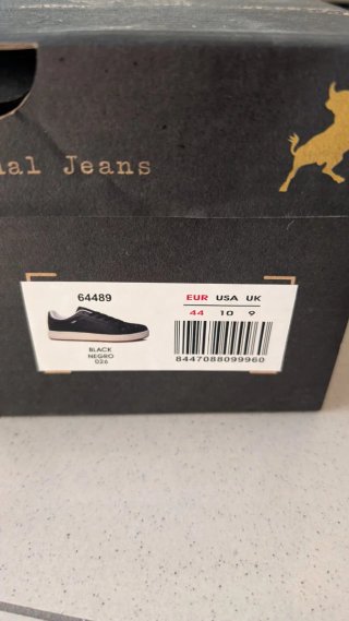 Deportivas Lois Negras Talla 44