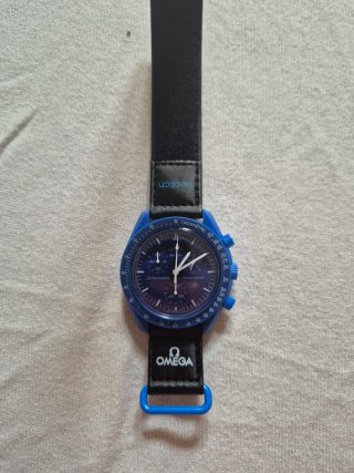 Omega x Swatch Mission To The Super Blue Moonphase
