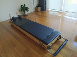 Reformer Pilates Plegable con Tapa Extensora