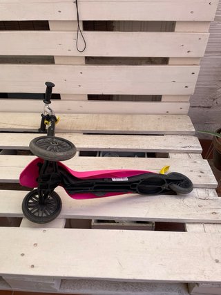 Patinete infantil Oxelo 3 ruedas rosa