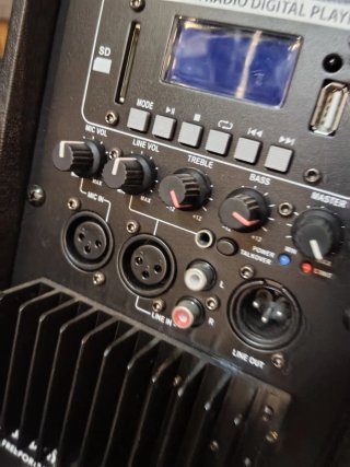 Altavoz autoamplificado the box DSP 115