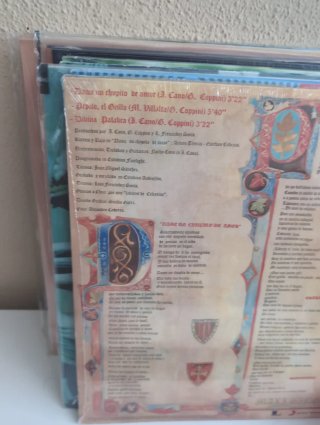 Vinilo Nacho Cano German Coppini ep picture disc