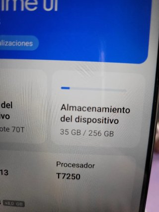 Realme Note 70T 256GB Dorado