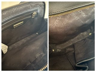 Borsa a spalla Versace Jeans Nero con Logo