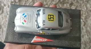 Coche Scalextric Porsche 356 Guatemala 153