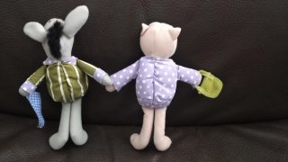 Duo de Muñequitos Imaginarium Artesanales