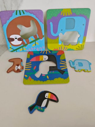 Set de 6 puzzles Match-Up Puzzles de Mudpuppy