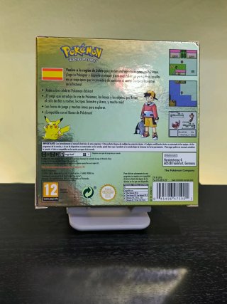 Pokemon Edición Oro 3DS CAJA Y PANFLETO