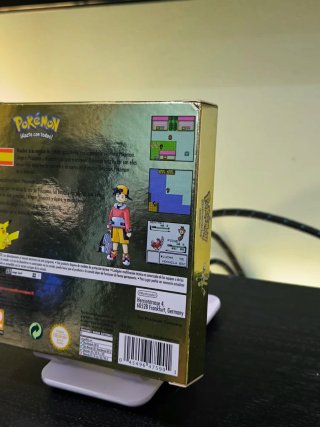 Pokemon Edición Oro 3DS CAJA Y PANFLETO
