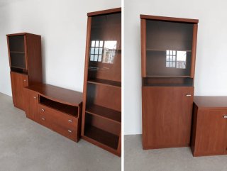 Mueble de salón modular madera