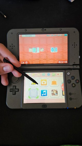 Nintendo 3DS XL Negra/Gris Panel IPS + Cargador OG