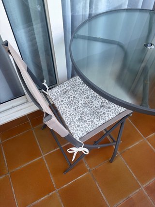 Conjunto Mesa y Sillas Jardín Cristal