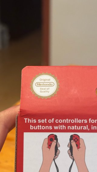 Joy-Con Nintendo Switch Rojos Súper Mario
