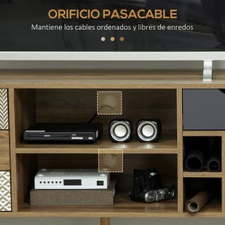 Mueble TV Estilo Boho 4 Cajones