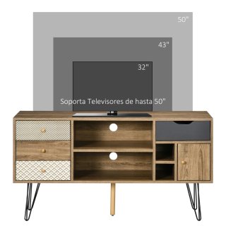 Mueble TV Estilo Boho 4 Cajones