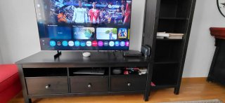 Mueble TV salón con librería Henmes