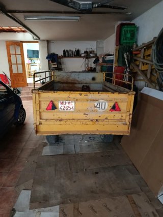 Motocultor Pascuali 21cv con remolque