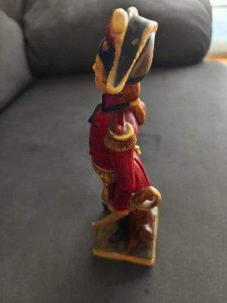 Figura Militar Napoleón Bonaparte Vintage 24cm