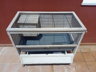Casa/Jaula Conejo/Chinchilla/Roedor Grande