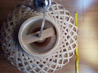 Lámpara Techo IKEA SINNERLIG Bambú 27cm