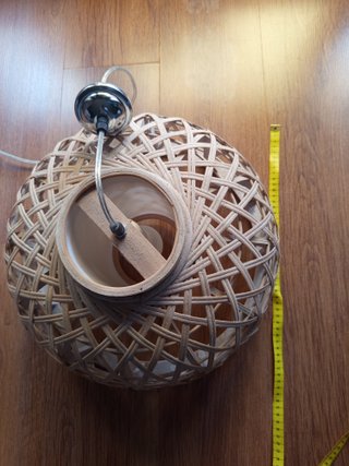 Lámpara Techo IKEA SINNERLIG Bambú 27cm