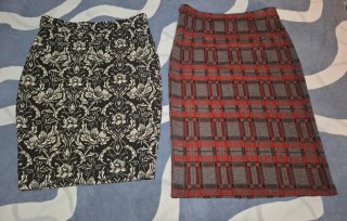 Lote 2 faldas talla L