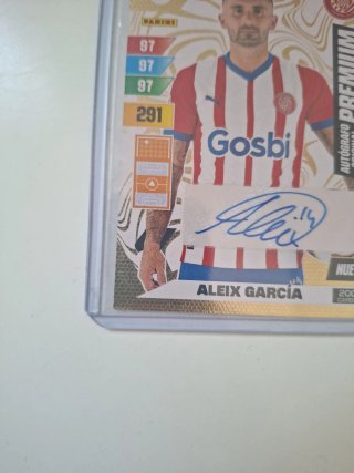 Autógrafo Original Adrenalyn Aleix García