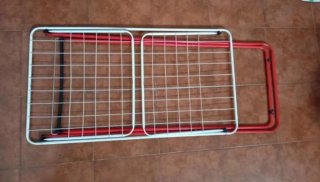 Tendedero plegable rojo