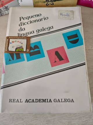 Selección libros en gallego para niños+diccionario