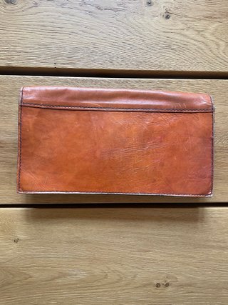Pochette tracolla vintage pelle made in Italy