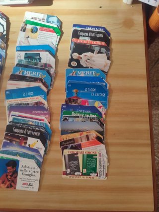 Lotto schede telefoniche