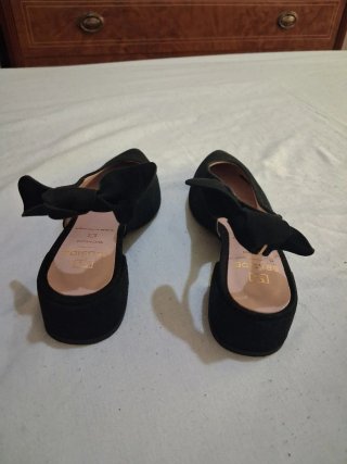 Zapatos destalonados negros