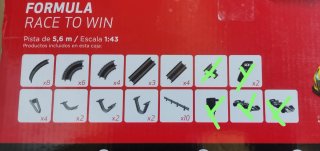 Scalextric Compact Formula Race to Win 1:43