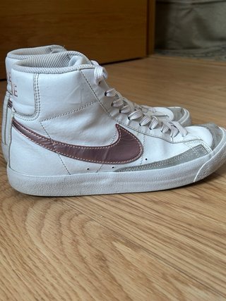 Nike Blazer GS Blancas y Rosas