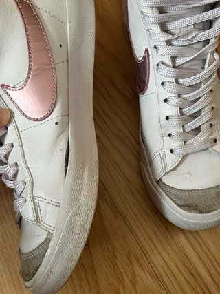 Nike Blazer GS Blancas y Rosas