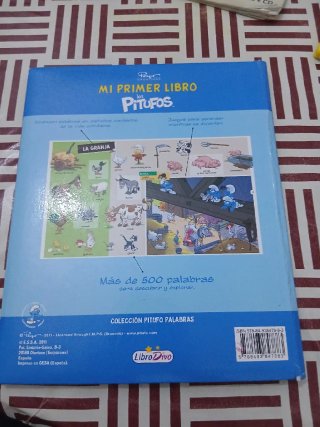 Los Pitufos mi primer libro