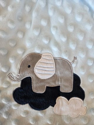 Saco dormir bebé elefante Petite l'amour 0-3 meses