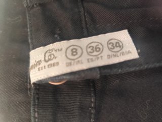 Pantalón corto mujer negro