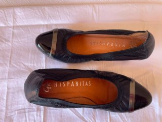 Zapatos Hispanitas Negros Tacón