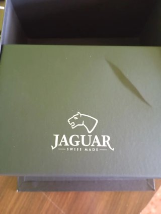 Reloj Jaguar Sapphire Negro y Plateado