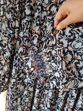 Vestido estampado Sfera