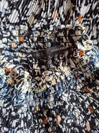 Vestido estampado Sfera