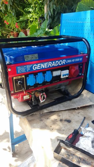 Generador Eléctrico 6.5 HP,